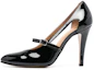 Buy (W) Maison Margiela Leren Patent Openwork Slip-On Hoge Hakken ''Zwart'' S58WL0230P4347T8013