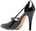 Shop (W) Maison Margiela Leren Patent Openwork Slip-On Hoge Hakken ''Zwart'' S58WL0230P4347T8013
