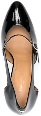 (W) Maison Margiela Leren Patent Openwork Slip-On Hoge Hakken ''Zwart'' S58WL0230P4347T8013 Purchase (W) Maison Margiela Leren Patent Openwork Slip-On Hoge Hakken ''Zwart'' S58WL0230P4347T8013