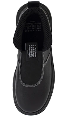 (W) Bota de Plataforma de Cuero Maison Margiela con Correa de Moda 'Negra' S57WR0139P3827T7041(yc) Lookbook (W) Bota de Plataforma de Cuero Maison Margiela con Correa de Moda 'Negra' S57WR0139P3827T7041(yc)