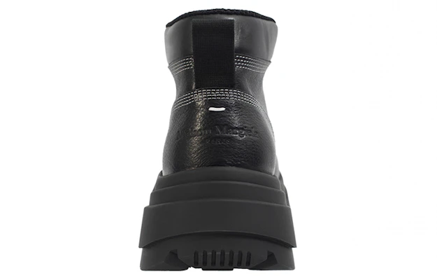 (W) Bota de Plataforma de Cuero Maison Margiela con Correa de Moda 'Negra' S57WR0139P3827T7041(yc) Purchase (W) Bota de Plataforma de Cuero Maison Margiela con Correa de Moda 'Negra' S57WR0139P3827T7041(yc)