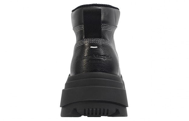 (Women) Maison Margiela Leather Platform Fashion Strap Ankle Boot 'Black' S57WR0139P3827T7041(yc) Purchase (Women) Maison Margiela Leather Platform Fashion Strap Ankle Boot 'Black' S57WR0139P3827T7041(yc)