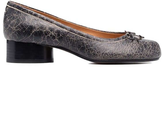 (Women) Maison Margiela Leather Print Slip-On Chunky Heel 'Black' S58WZ0044P5342H9458 Order (Women) Maison Margiela Leather Print Slip-On Chunky Heel 'Black' S58WZ0044P5342H9458