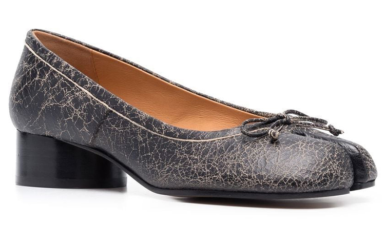 Lookbook (W) Maison Margiela Leren Slip-On Chunky Hak ''Zwart'' S58WZ0044P5342H9458
