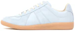 Buy (W) Maison Margiela Baskets Basses en Cuir à Lacets Bout Rond ''Bleu'' S58WS0109P1895