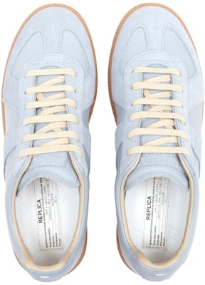 (Women) Maison Margiela Leather Round-Toe Lace-Up Low-Top Sneaker 'Blue' S58WS0109P1895 Lookbook (Women) Maison Margiela Leather Round-Toe Lace-Up Low-Top Sneaker 'Blue' S58WS0109P1895
