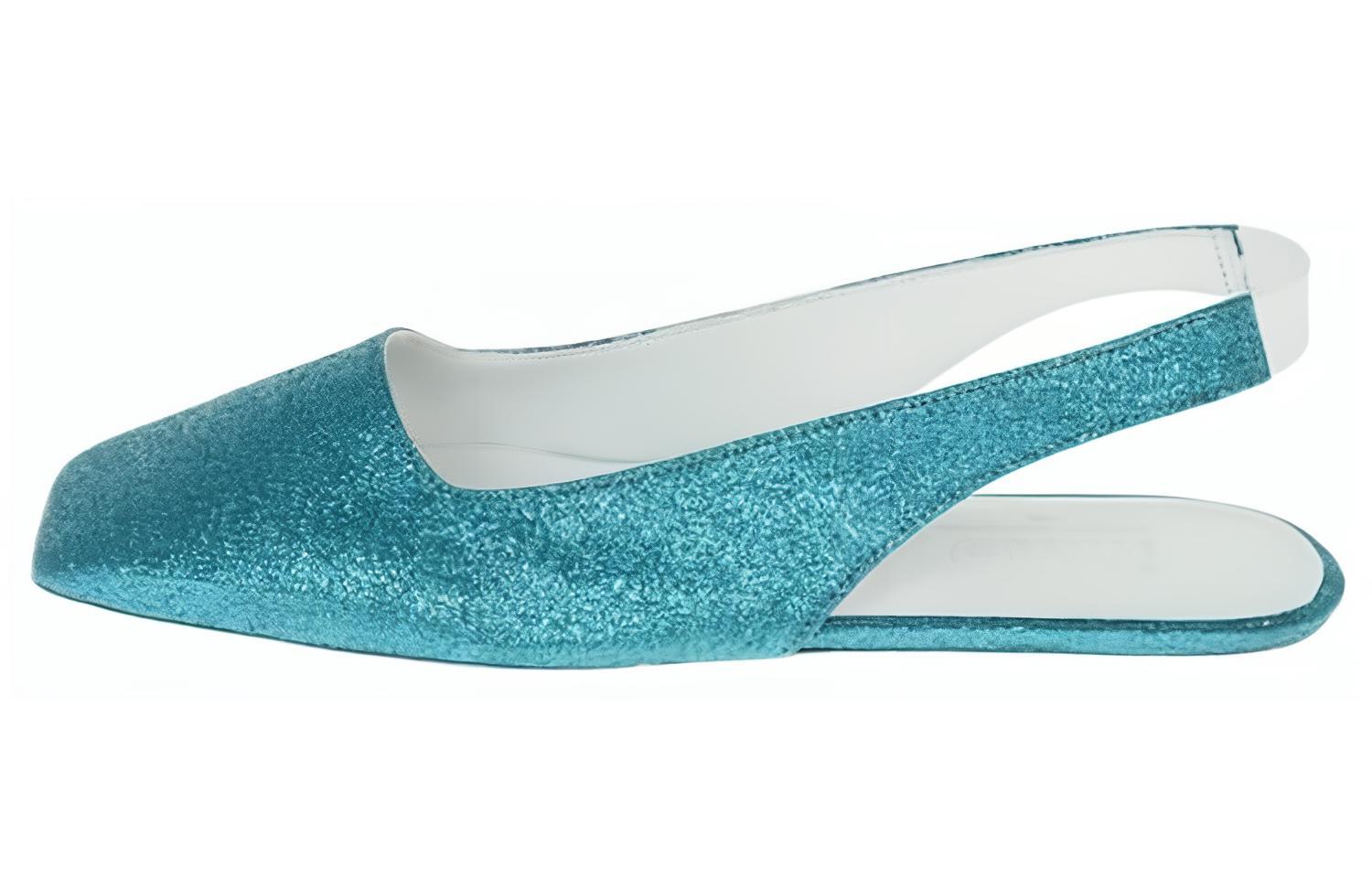 (W) Maison Margiela Leather Sandal 'Green'