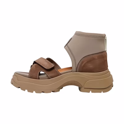 (W) Maison Margiela Leather Sandals 'Brown'