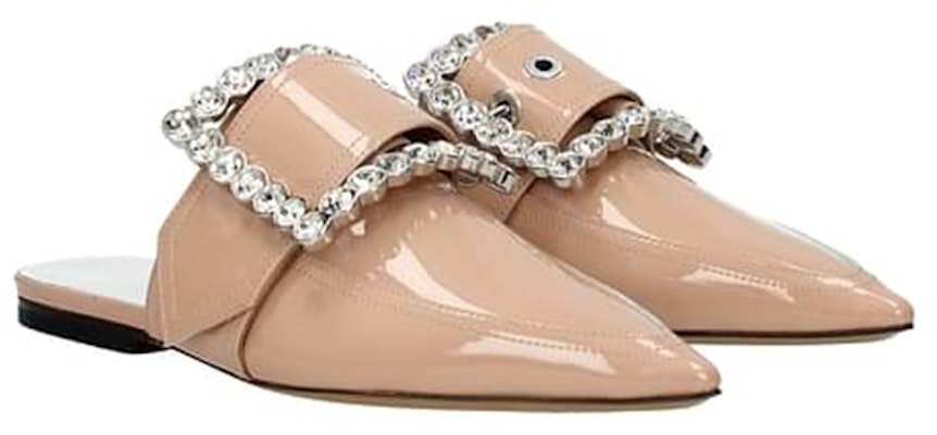 Maison Margiela 水鑽皮革涼鞋 女款 粉紅色 Order Maison Margiela 水鑽皮革涼鞋 女款 粉紅色