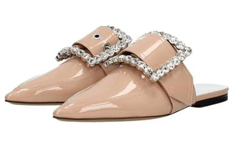 Lookbook (W) 메종 마르지엘라 핑크 크리스탈 샌들 S58WX0008SY0447129