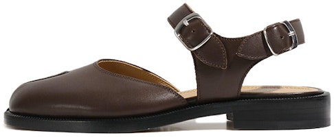 (Women) Maison Margiela Leather Slip-On Flat 'Brown' S58WP0249P3292T2154 (Women) Maison Margiela Leather Slip-On Flat 'Brown' S58WP0249P3292T2154