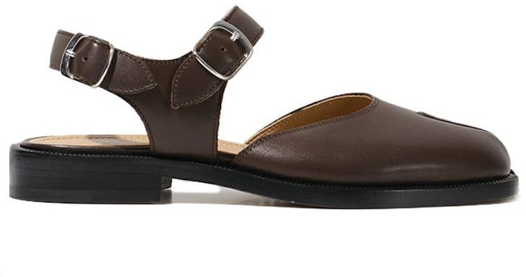 (Women) Maison Margiela Leather Slip-On Flat 'Brown' S58WP0249P3292T2154 Order (Women) Maison Margiela Leather Slip-On Flat 'Brown' S58WP0249P3292T2154