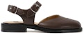 Order (W) Maison Margiela Kasut Kulit Slip-On 'Coklat' S58WP0249P3292T2154