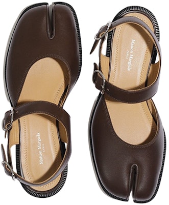 (W) Maison Margiela Zapato Plano de Cuero 'Marrón' S58WP0249P3292T2154 Lookbook (W) Maison Margiela Zapato Plano de Cuero 'Marrón' S58WP0249P3292T2154