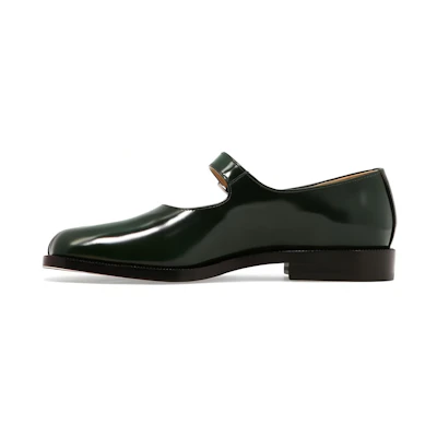 (W) Maison Margiela Leather Sneaker 'Green'