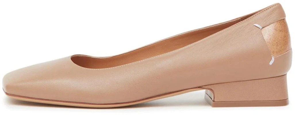 (W) Maison Margiela Flats de Piel 'Marrón' con Punta Cuadrada S58WZ0115P3753T2172 Buy (W) Maison Margiela Flats de Piel 'Marrón' con Punta Cuadrada S58WZ0115P3753T2172