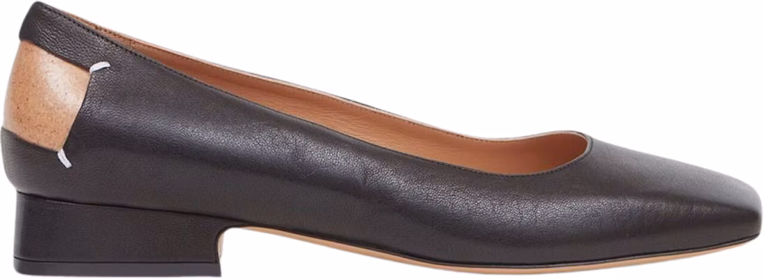 (W) Maison Margiela Flats de Punta Cuadrada en Piel 'Negro' S58WZ0115P3753T8013 Buy (W) Maison Margiela Flats de Punta Cuadrada en Piel 'Negro' S58WZ0115P3753T8013