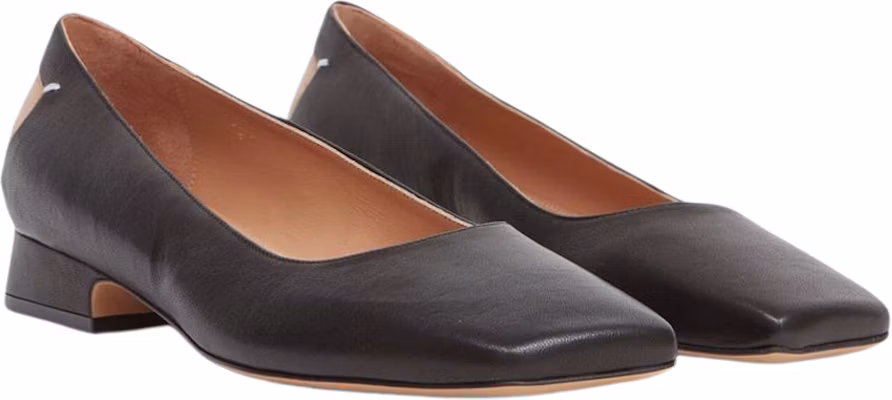 (W) Maison Margiela Flats de Punta Cuadrada en Piel 'Negro' S58WZ0115P3753T8013 Order (W) Maison Margiela Flats de Punta Cuadrada en Piel 'Negro' S58WZ0115P3753T8013