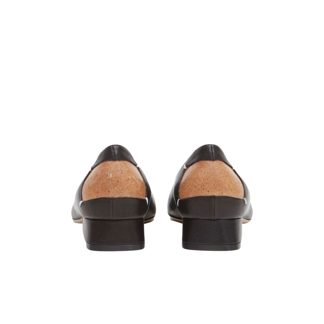 Lookbook (W) Maison Margiela Flats de Punta Cuadrada en Piel 'Negro' S58WZ0115P3753T8013