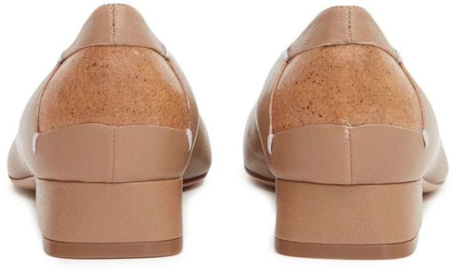 (W) Maison Margiela Flats de Piel 'Marrón' con Punta Cuadrada S58WZ0115P3753T2172 Shop (W) Maison Margiela Flats de Piel 'Marrón' con Punta Cuadrada S58WZ0115P3753T2172