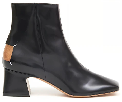 (W) Maison Margiela Leder Stiefeletten Quadrat-Zehe Reißverschluss 6cm ''Schwarz'' S58WU0393PS679T8013 Order (W) Maison Margiela Leder Stiefeletten Quadrat-Zehe Reißverschluss 6cm ''Schwarz'' S58WU0393PS679T8013