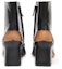 Purchase (W) Maison Margiela But Kulit Hujung Empat Segi Zip 6cm 'Hitam' S58WU0393PS679T8013