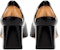 (Women) Maison Margiela Leather Square-Toe Block Heel Mules 'Black' S58WL0226PS679T8013