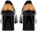 Shop (Women) Maison Margiela Leather Square-Toe Block Heel Mules 'Black' S58WL0226PS679T8013