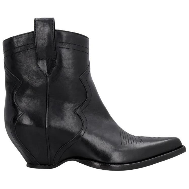 Order (Women) Maison Margiela Leather Tabi Boot 'Black' S58WU0344P1988T8013