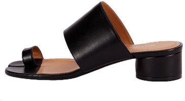(Women) Maison Margiela Leather Tabi Heeled Sandal 'Black' S58WP0234-PR869-T8013 (Women) Maison Margiela Leather Tabi Heeled Sandal 'Black' S58WP0234-PR869-T8013