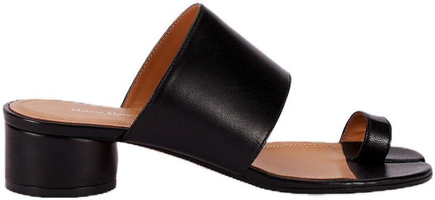 (Women) Maison Margiela Leather Tabi Heeled Sandal 'Black' S58WP0234-PR869-T8013 Order (Women) Maison Margiela Leather Tabi Heeled Sandal 'Black' S58WP0234-PR869-T8013