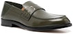 (W) Maison Margiela Kulit Tabi Loafer 'Hijau Stitches' S58WR0090PS679T7167