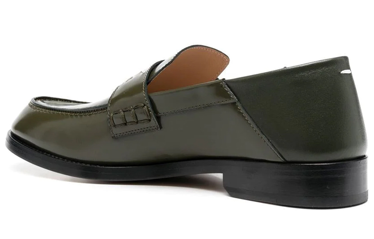 Lookbook (W) Maison Margiela Kulit Tabi Loafer 'Jahitan Hijau' S58WR0090PS679T7167
