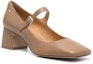 Lookbook (W) Maison Margiela Kulit Tabi Mary Jane Tumit 6cm 'Coklat' S58WL0243P3753T2172