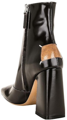 (Women) Maison Margiela Leather Zip-Up Ankle Boot 'Black Brown' S58WU0385PS679H9413 Shop (Women) Maison Margiela Leather Zip-Up Ankle Boot 'Black Brown' S58WU0385PS679H9413