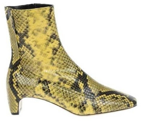 (W) Maison Margiela Sepatu Kulit Ritsleting Kuning Hitam Ankle Boot S58WU0286P2785H1389 Order (W) Maison Margiela Sepatu Kulit Ritsleting Kuning Hitam Ankle Boot S58WU0286P2785H1389