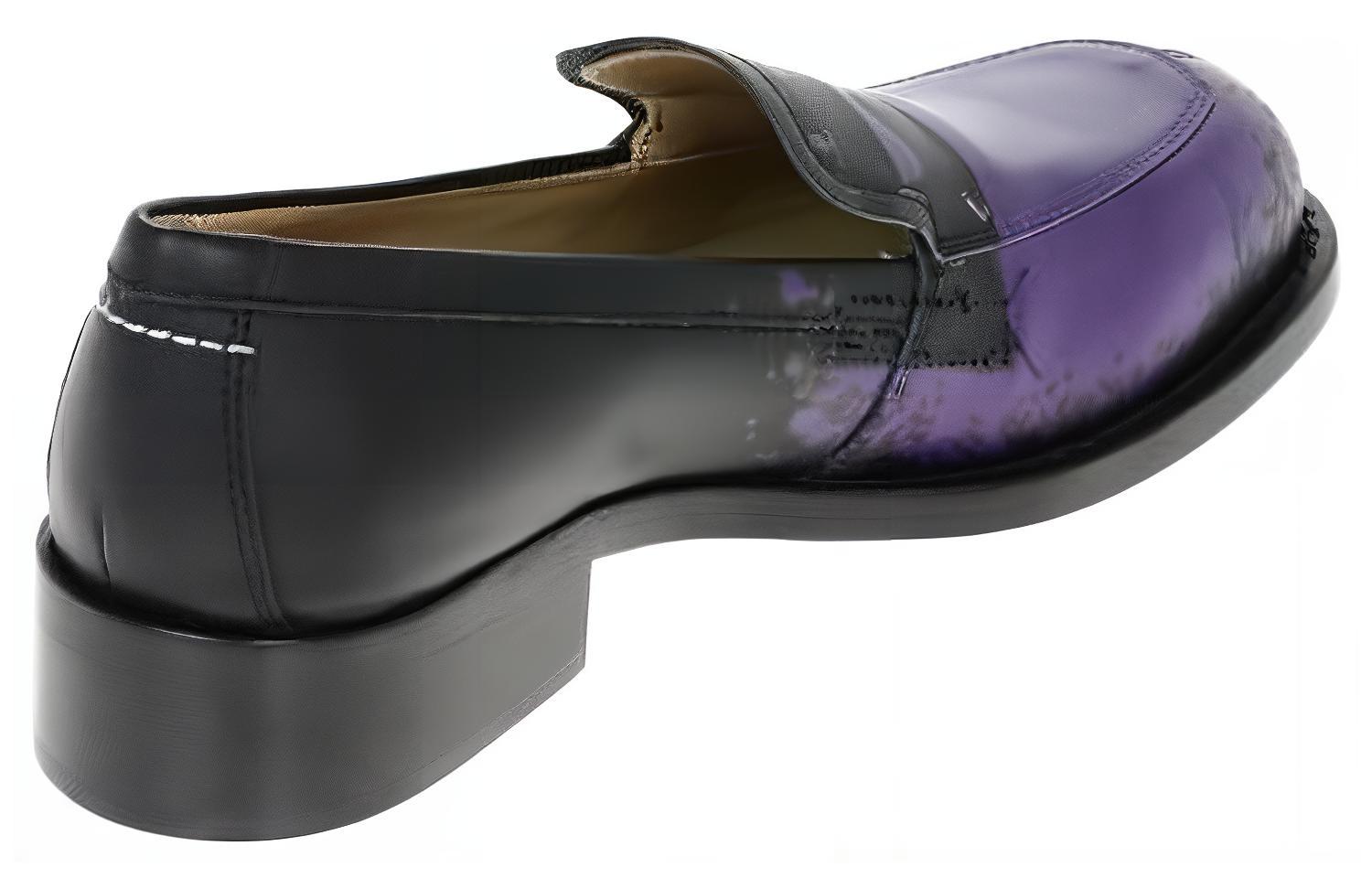 Shop (W) Loafer Maison Margiela 'Hitam Ungu' S59WR0076P3525H8229