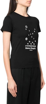 (W) Maison Margiela Kaos Hitam Logo Print Crewneck SS22 Casual. S51GC0517S22816900 Purchase (W) Maison Margiela Kaos Hitam Logo Print Crewneck SS22 Casual. S51GC0517S22816900