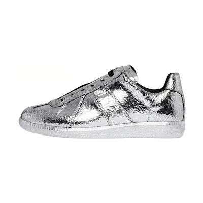(W) Maison Margiela Low-Top Lace-Up Sneaker 'Silver'