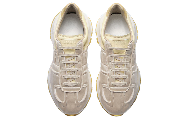 Lookbook (W) メゾン マルジェラ ベージュ ローカット レースアップ S58WS0213P5785T3163