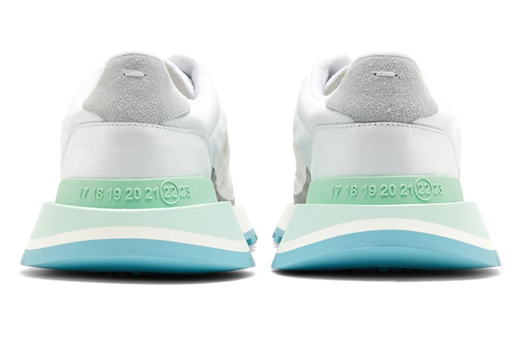 Shop (W) Maison Margiela 灰色低帮系带鞋 S58WS0217P4760H9196