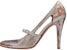 (W) Maison Margiela Mary Jane High Heels 'Kain Usang Perak' S58WL0236P5153H7730