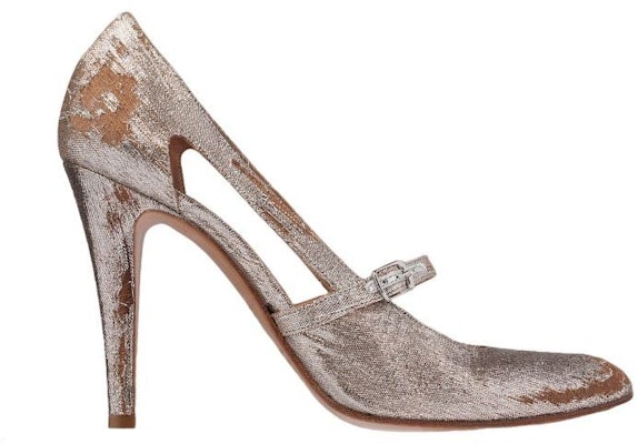 (Women) Maison Margiela Mary Jane High Heels 'Distressed Fabric Silver' S58WL0236P5153H7730 Order (Women) Maison Margiela Mary Jane High Heels 'Distressed Fabric Silver' S58WL0236P5153H7730