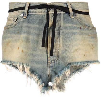(W) Maison Margiela Shorts Denim Azul Medio Desgastados. S31MU0033S30561975 Buy (W) Maison Margiela Shorts Denim Azul Medio Desgastados. S31MU0033S30561975