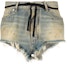 Buy (W) Maison Margiela Shorts Denim Azul Medio Desgastados. S31MU0033S30561975