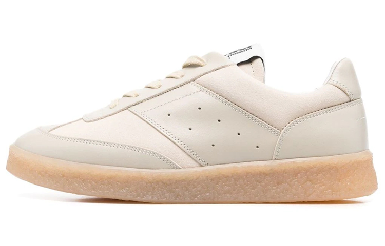 (Women) Maison Margiela MM6 Court Sneaker 'Sand Beige'  S59WS0160-P0673-T2040