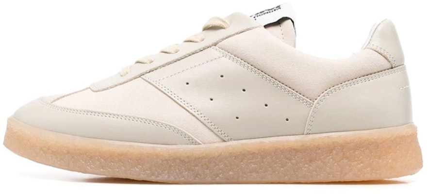 (Women) Maison Margiela MM6 Court Sneaker 'Sand Beige' S59WS0160-P0673-T2040 Buy (Women) Maison Margiela MM6 Court Sneaker 'Sand Beige' S59WS0160-P0673-T2040