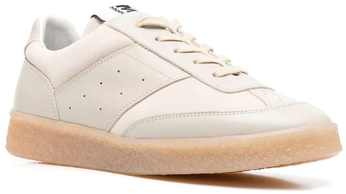 (W) Maison Margiela MM6 Court Sneaker 'Beige Pasir' S59WS0160-P0673-T2040 Order (W) Maison Margiela MM6 Court Sneaker 'Beige Pasir' S59WS0160-P0673-T2040