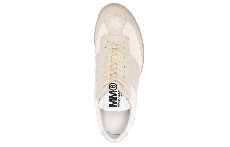Shop (W) Maison Margiela MM6 Court Sneaker 'Beige Pasir' S59WS0160-P0673-T2040