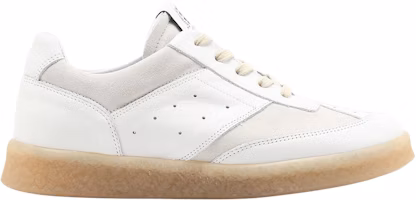 (Women) Maison Margiela MM6 Court Sneaker 'White' S59WS0160-P0673-T1003 (Women) Maison Margiela MM6 Court Sneaker 'White' S59WS0160-P0673-T1003